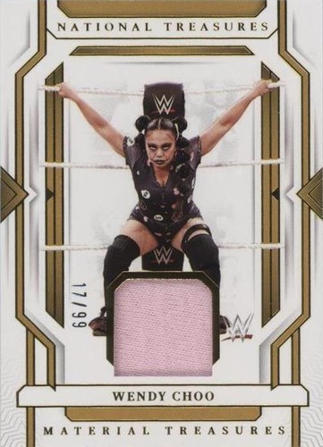2024 Panini National Treasures WWE - Wendy Choo #MT-WCH