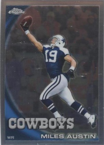 2010 Topps Chrome Miles Austin #C105