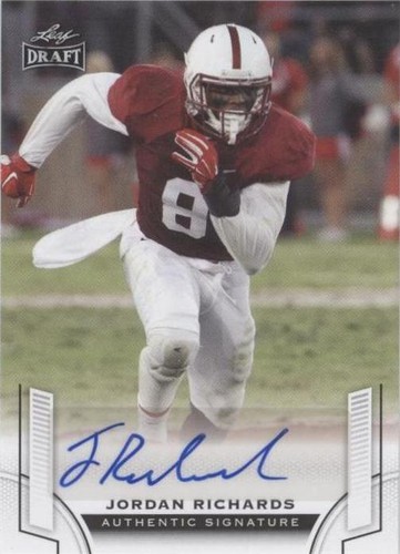 2015 Leaf Draft Jordan Richards #BA-JR3