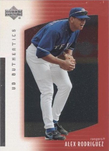 2003 Upper Deck Authentics - Alex Rodriguez #4