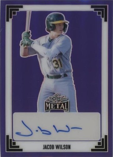 2024 Leaf Metal - Jacob Wilson #91A-JW1