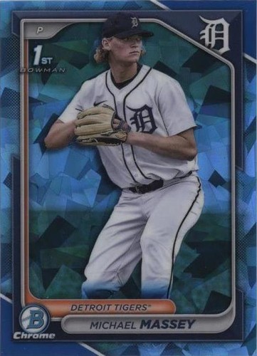2024 Bowman Chrome Draft Sapphire Edition - Michael Massey #BDC-80