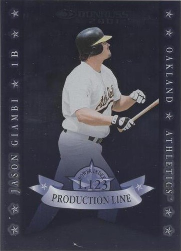 2001 Donruss - Jason Giambi #PL-45