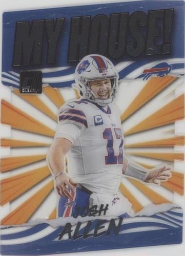 2021 Panini Clearly Donruss Josh Allen #CMH-JA