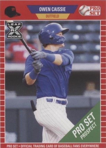 2021 Leaf Pro Set Baseball Blaster - Owen Caissie #PS45