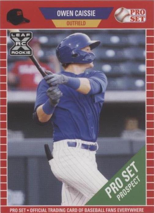2021 Leaf Pro Set Baseball Blaster - Owen Caissie #PS45