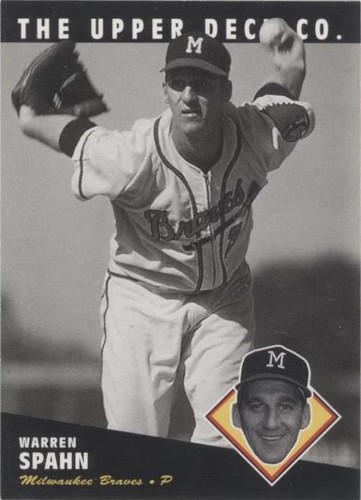 1994 Upper Deck All-Time Heroes - Warren Spahn #90