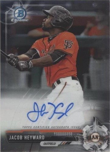 2017 Bowman - Jacob Heyward #CPA-JHE