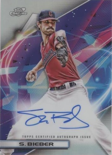 2022 Topps Cosmic Chrome - Shane Bieber #CCA-BIE