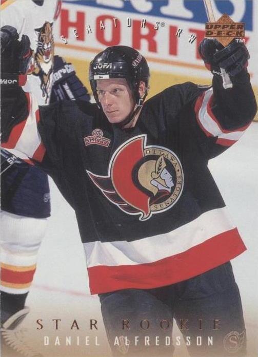 1995-96 Upper Deck - Daniel Alfredsson #504