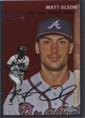 2023 Topps Chrome Platinum Anniversary - Matt Olson #199