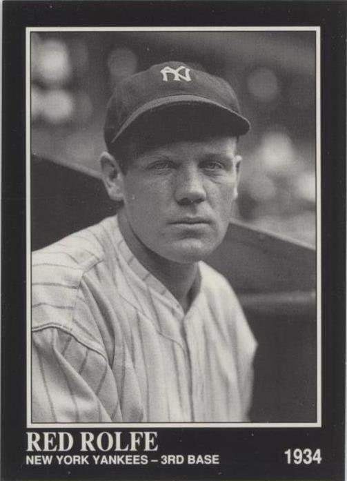 1992 The Sporting News Conlon Collection - Red Rolfe #576