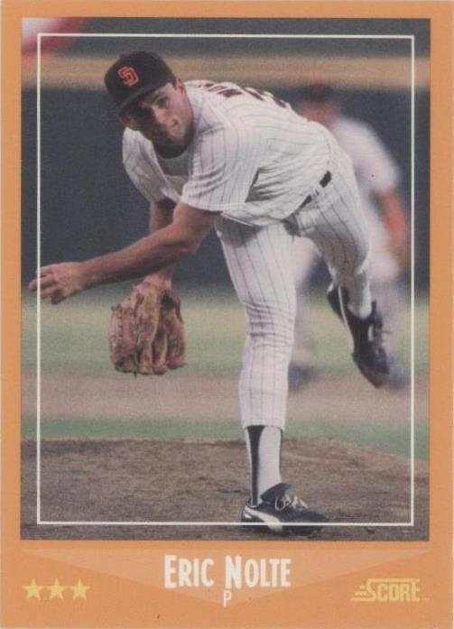 1988 Score - Eric Nolte #568