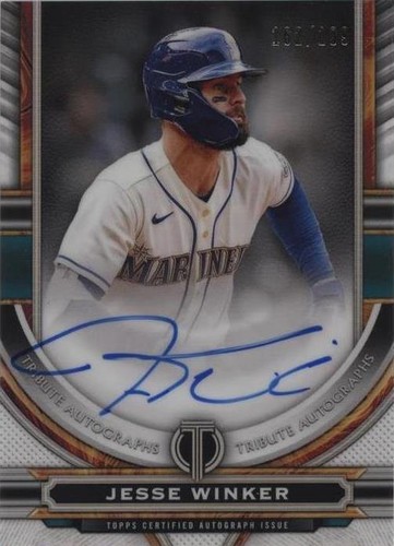 2023 Topps Tribute - Jesse Winker #TA-JW