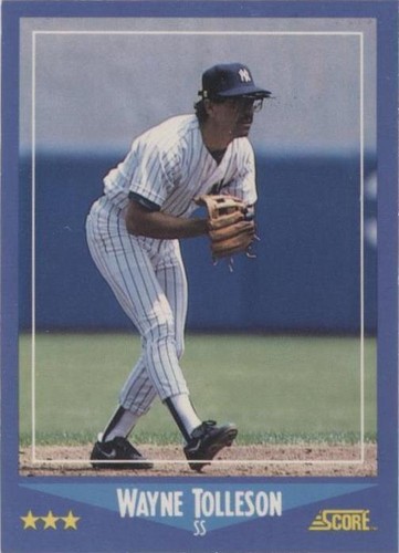 1988 Score - Wayne Tolleson #117