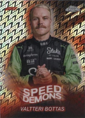2024 Topps Chrome Formula 1 Logofractor Edition - Valtteri Bottas #SD-13