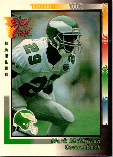 1992 Wild Card Mark Mcmillian #438