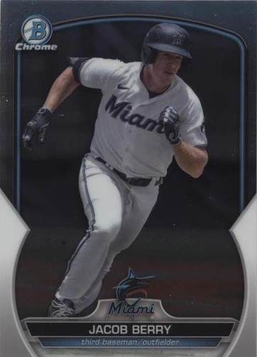 2023 Bowman Chrome - Jacob Berry #BCP-243