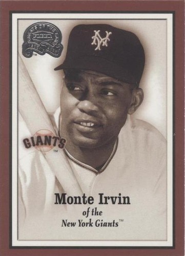 2000 Fleer Greats of the Game - Monte Irvin #3