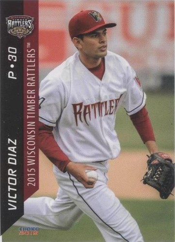 2015 Choice Wisconsin Timber Rattlers - Victor Diaz #07