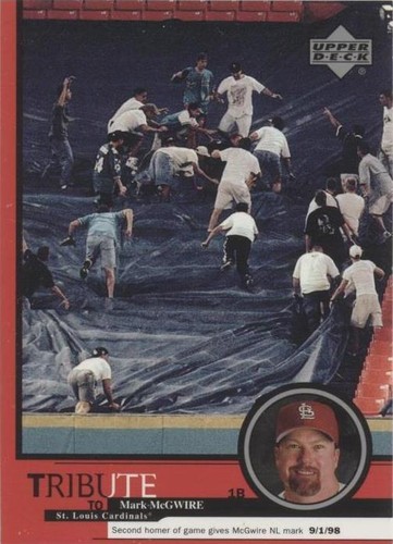 1999 Upper Deck Tribute to Mark McGwire - Mark McGwire #19