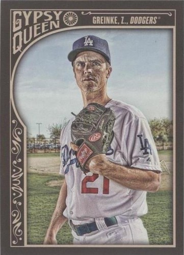 2015 Topps Gypsy Queen - Zack Greinke #13
