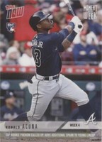 2018 Topps Now - Ronald Acuña Jr. #MOW-4