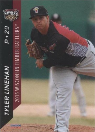 2015 Choice Wisconsin Timber Rattlers - Tyler Linehan #14