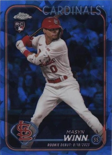 2024 Topps Chrome Update Series Sapphire Edition - Masyn Winn #USCS272
