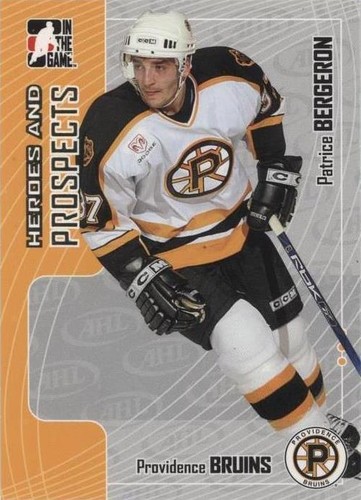 2005-06 In the Game Heroes and Prospects - Patrice Bergeron #81