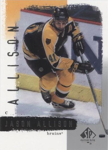 2000-01 SP Authentic - Jason Allison #8