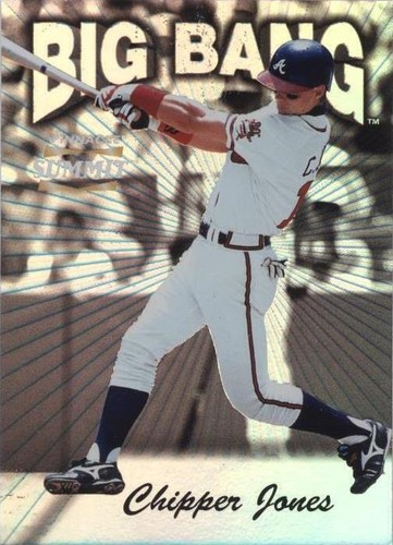 1996 Pinnacle Summit - Chipper Jones #15