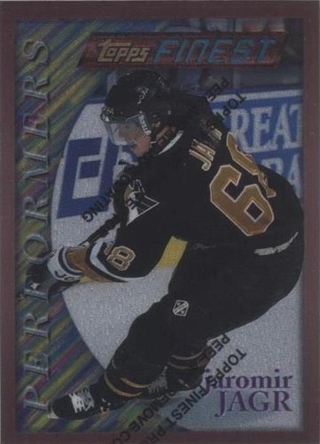 1995-96 Topps Finest - Jaromir Jagr #70