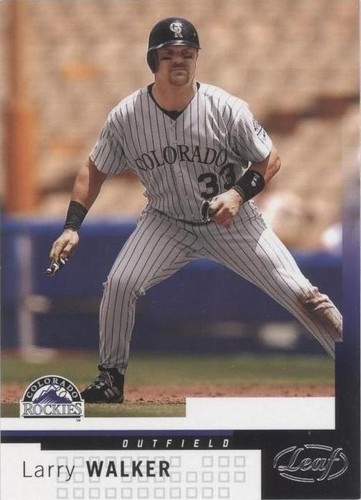 2004 Leaf - Larry Walker #129