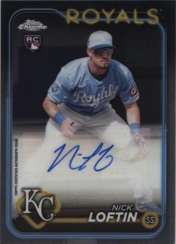 2024 Topps Chrome Update Series - Nick Loftin #AC-NL