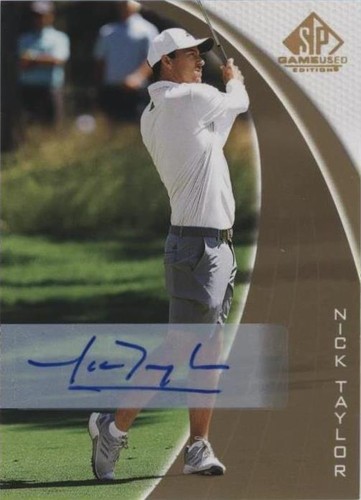 2024 SP Game Used - Nick Taylor #25