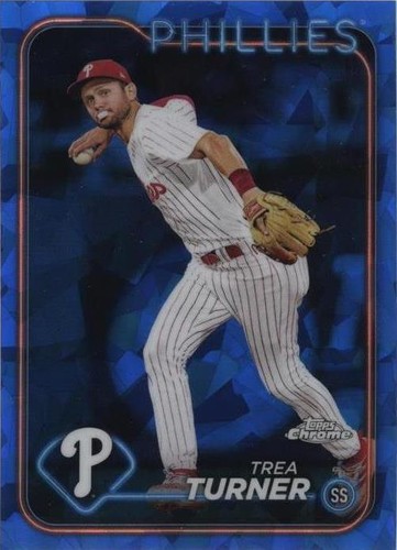 2024 Topps Chrome Sapphire Edition - Trea Turner #352