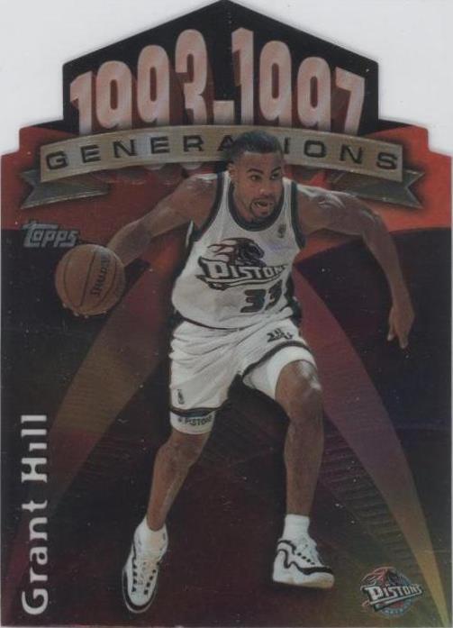 その他 97-98 Topps Chrome Refractor Grant Hill 1997-98 Topps Chrome Refractor - Grant Hill #29 - BGS - 9