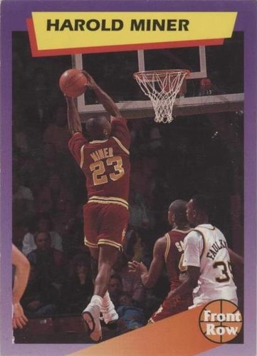 1991-92 Front Row Dream Picks - Harold Miner #55