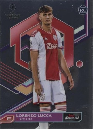 2022-23 Topps Finest UEFA Club Competitions Lorenzo Lucca #63