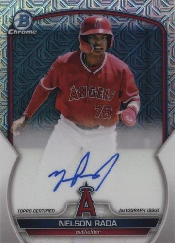 2023 Bowman - Nelson Rada #BMA-NR