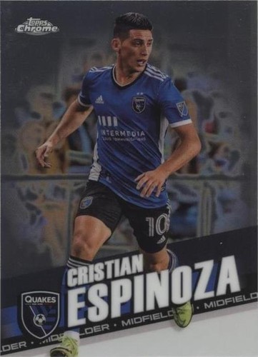 2022 Topps Chrome MLS Cristian Espinoza #87