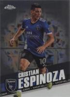 2022 Topps Chrome MLS Cristian Espinoza #87
