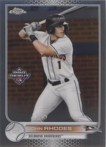 2022 Topps Pro Debut - John Rhodes #PDC-150
