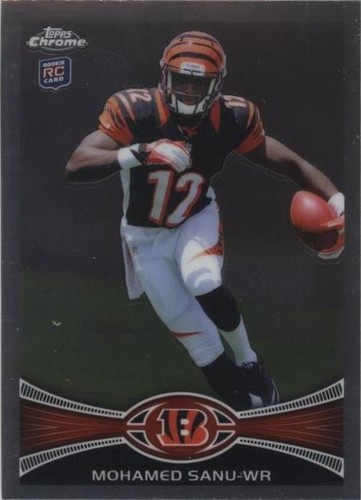 2012 Topps Chrome Mohamed Sanu #98