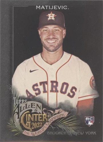 2022 Topps Allen & Ginter X - J.J. Matijevic #176