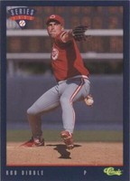 1993 Classic Update Blue Travel Edition - Rob Dibble #T26