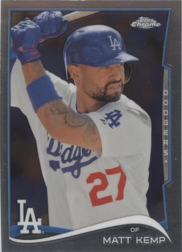 2014 Topps Chrome - Matt Kemp #202