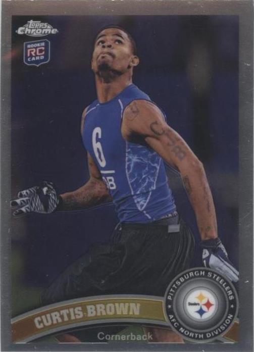 2011 Topps Chrome Curtis Brown #46