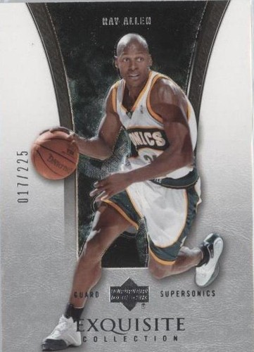 2004-05 Upper Deck Exquisite Collection - Ray Allen #37